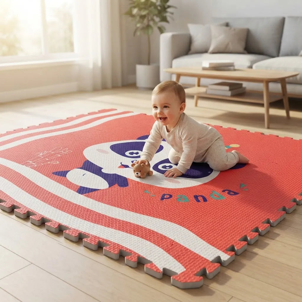 aym store Pack 4 Piso Alfombra Goma Eva Antigolpes  60x60cm DISEÑO-4