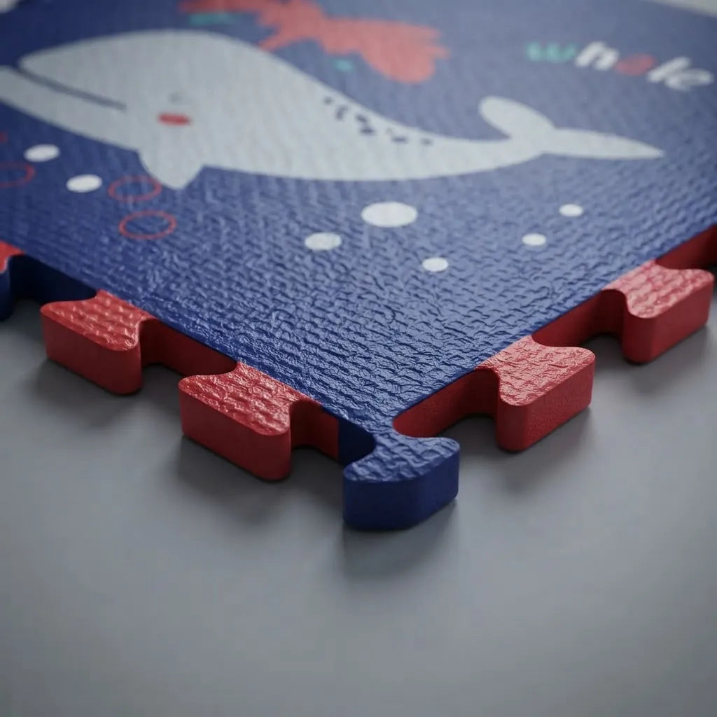 aym store Pack 4 Piso Alfombra Goma Eva Antigolpes  60x60cm DISEÑO-2