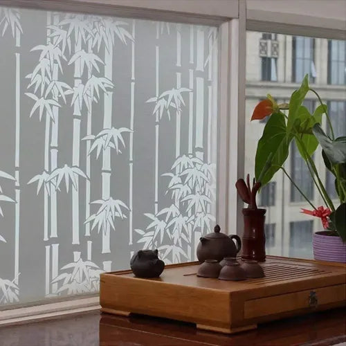 Vinilo autoadhesivo para vidrio o ventanas diseño -2