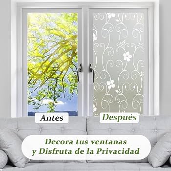 Vinilo autoadhesivo para vidrio o ventanas diseño -3